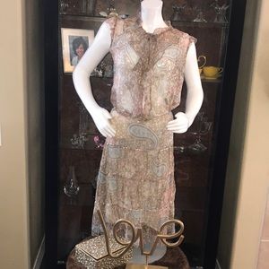 2 Piece Kenzie blouse and skirt set